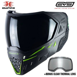 Maska Empire EVS Goggle black/lime with 2 lenses
